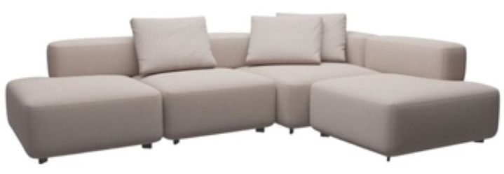 【QS】アルファベットソファ PL300-4 4シーターソファ